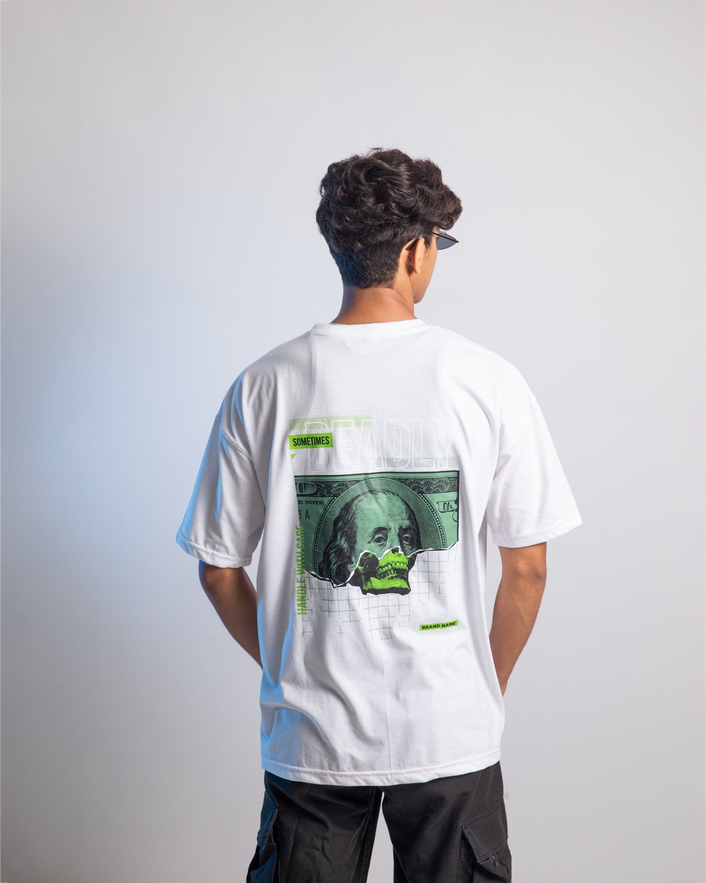 Green Dollar Casual | White